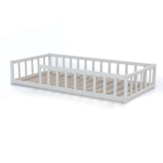 Lit barrière Lanterne Magique 90x190 Blanc - Laïba Kids