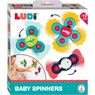 Baby Hand Spinners Jouet d'éveil et de Bain - Ludi