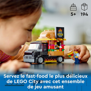 Foodtruck de burgers City - Lego City