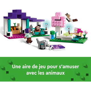 Jouet de construction - Sanctuaire animalier Minecraft - Lego