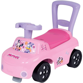 Porteur auto avec coffre intégré Minnie Mouse Rose - Smoby