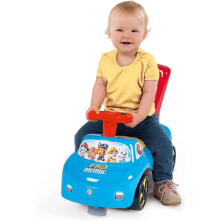 Porteur auto avec coffre intégré Paw Patrol Bleu - Smoby