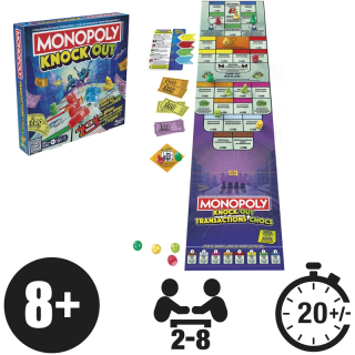 Jeu de plateau Monopoly Gliss - Hasbro