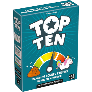 Jeu d'ambiance Top Ten 14+ Asmodee