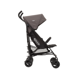 Poussette Canne TraveLite De la naissance à environ 3 ans (0-15kg) Noire Et Gris - Graco