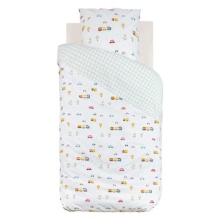 Parure de lit enfant Voitures 140x200 - Atmosphera For Kids