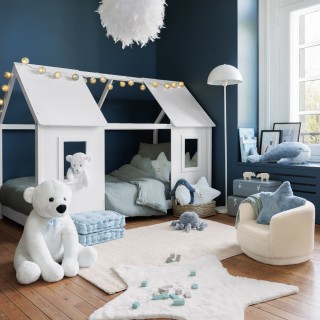 Peluche XL hiver Ouna H60 Blanc Atmosphera For Kids