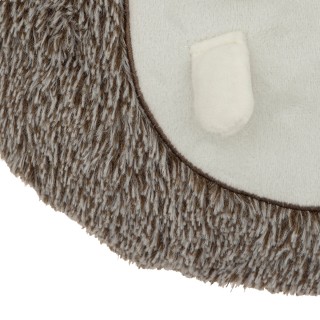 Coussin rond Hérisson Gris - Atmosphera For Kids