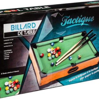 Mini Billard De Table Tactique 51 cm Naturel - Betoys