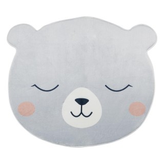 Tapis chambre enfant Ourson Gris - Home Deco Kids