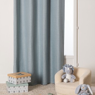 Rideau occultant 140x260 Bleu - Atmosphera For Kids