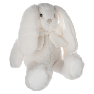 Peluche lapin nœud Beige - Atmosphera For Kids