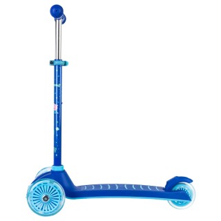 Trottinette pour enfant 3 roues LED Bleu Peppa Pig