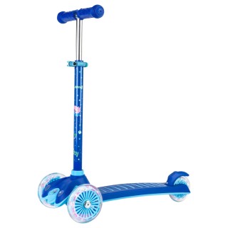 Trottinette pour enfant 3 roues LED Bleu Peppa Pig