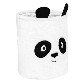 Bac à jouets panda Andy H40 Blanc - Atmosphera For Kids