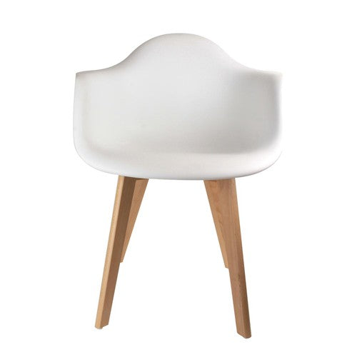 Fauteuil scandinave enfant Blanc - Home Deco Kids