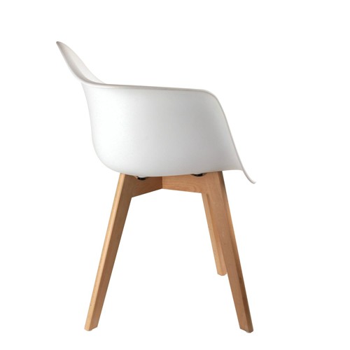 Fauteuil scandinave enfant Blanc - Home Deco Kids