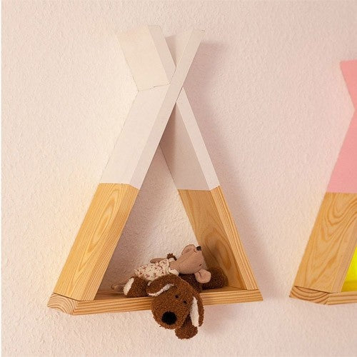 Lot de 6 tipi étagères Blanc - Atmosphera For Kids