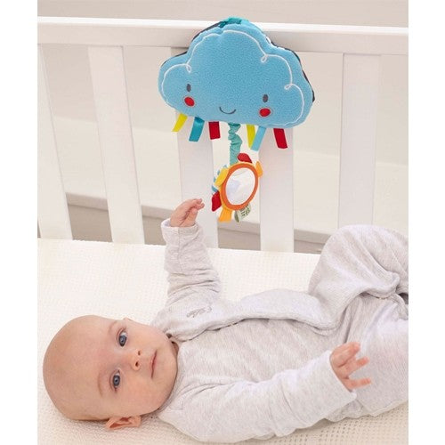 Jouet musical Nuage en tissu Bleu - Little bird told me