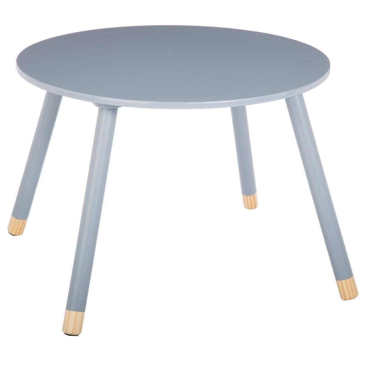 Set Table douceur avec 2 chaises Gris - Atmosphera For Kids
