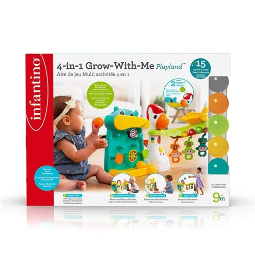 Aire de jeux multi activites 4 en 1 - Infantino