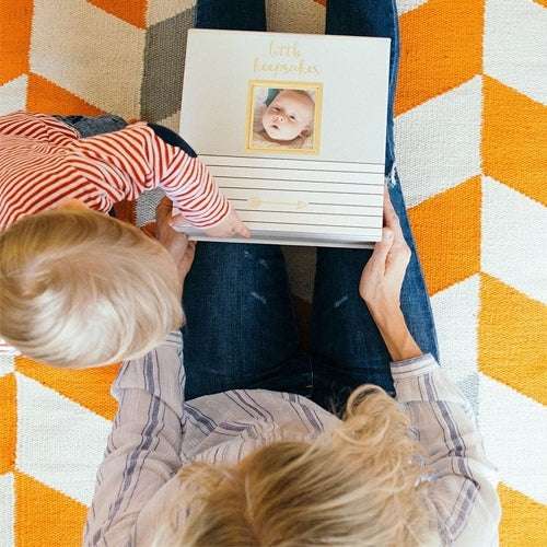Boite à souvenir de bébé Gris - Pearhead