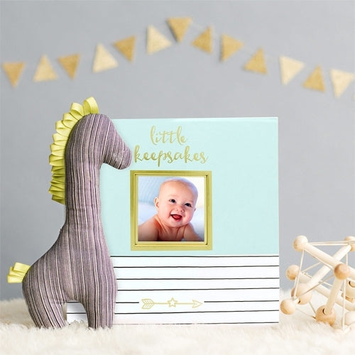 Boite à souvenir de bébé Bleu - Pearhead