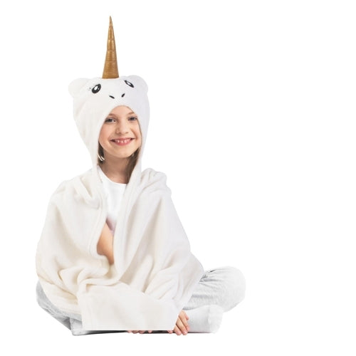 Plaid enfant Licorne Blanc - Atmosphera For Kids