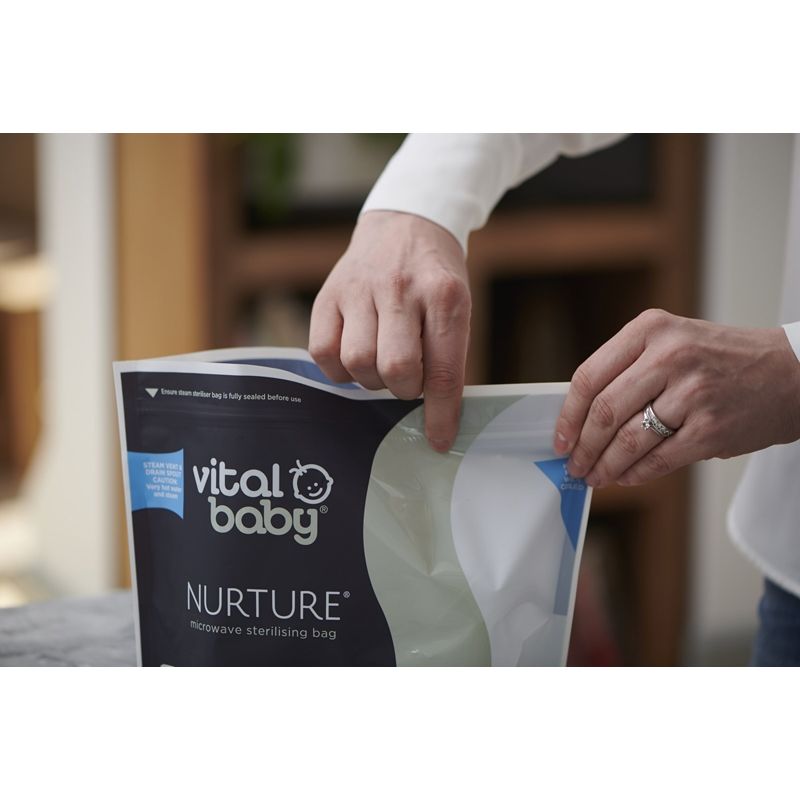 Lot de 5 sacs de stérilisation - Vital Baby