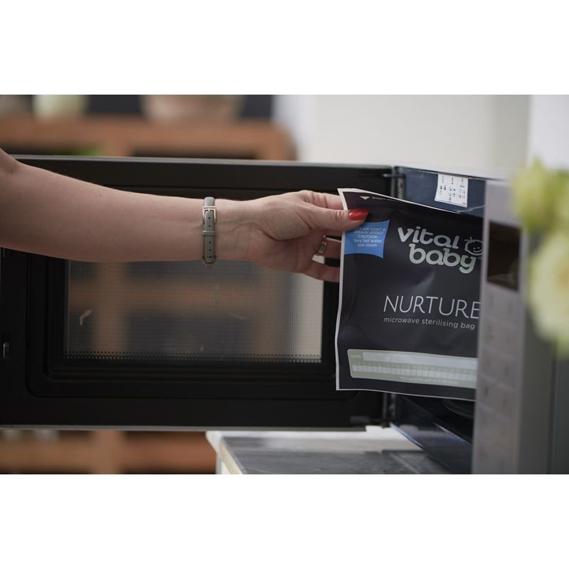 Lot de 5 sacs de stérilisation - Vital Baby