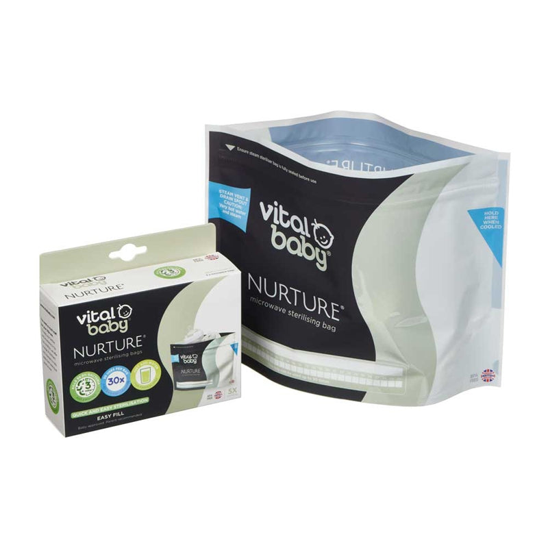 Lot de 5 sacs de stérilisation - Vital Baby