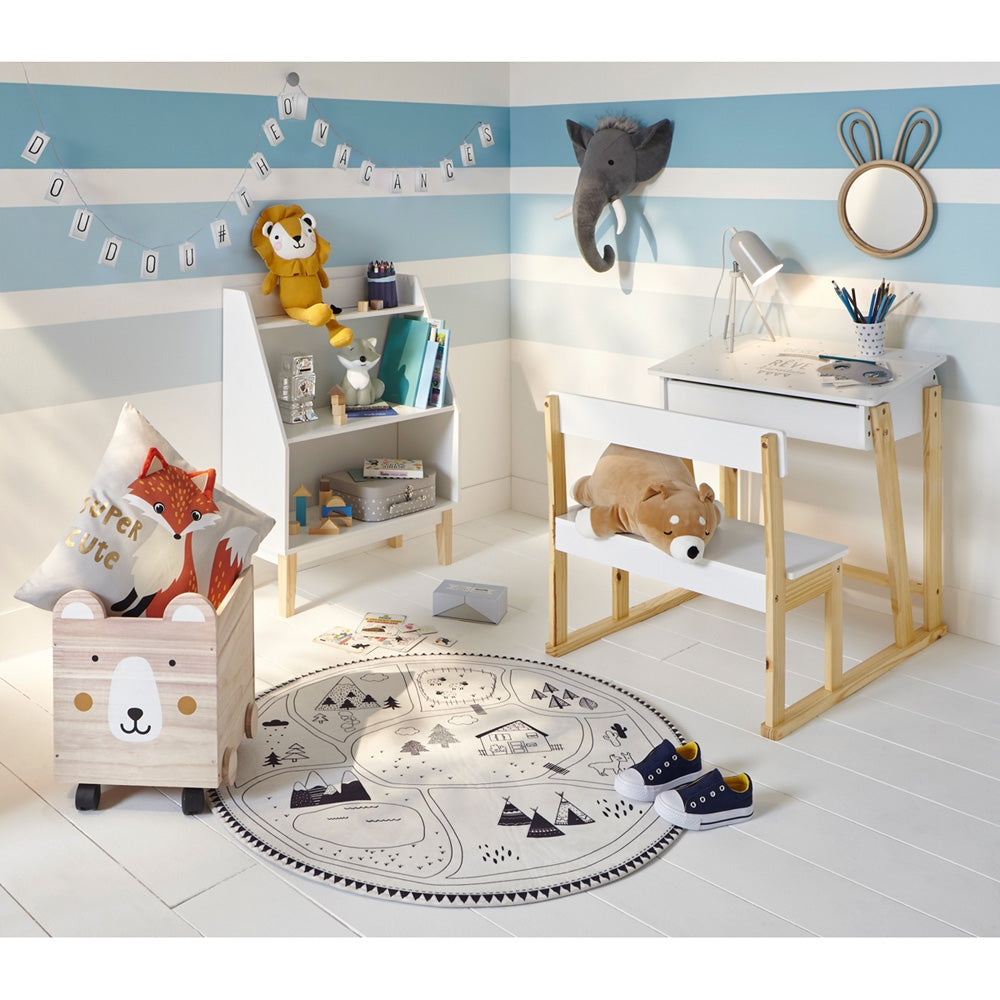 Pupitre d’écriture Ecolière Blanche - Atmosphera For Kids