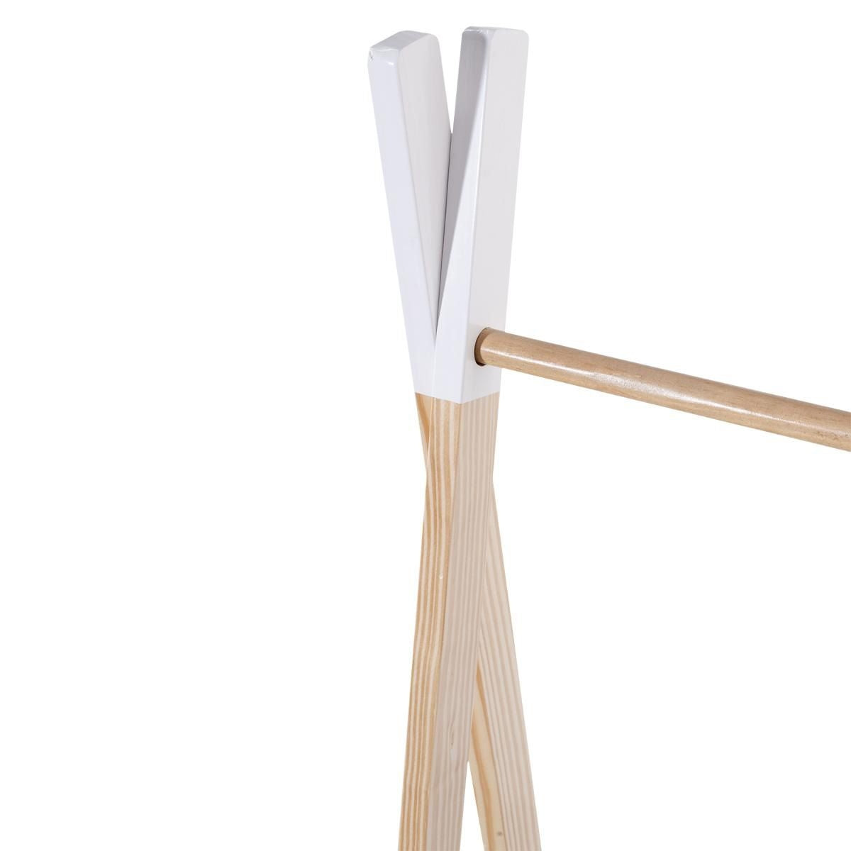 Portant enfant en pin naturel 126 cm - Atmosphera For Kids