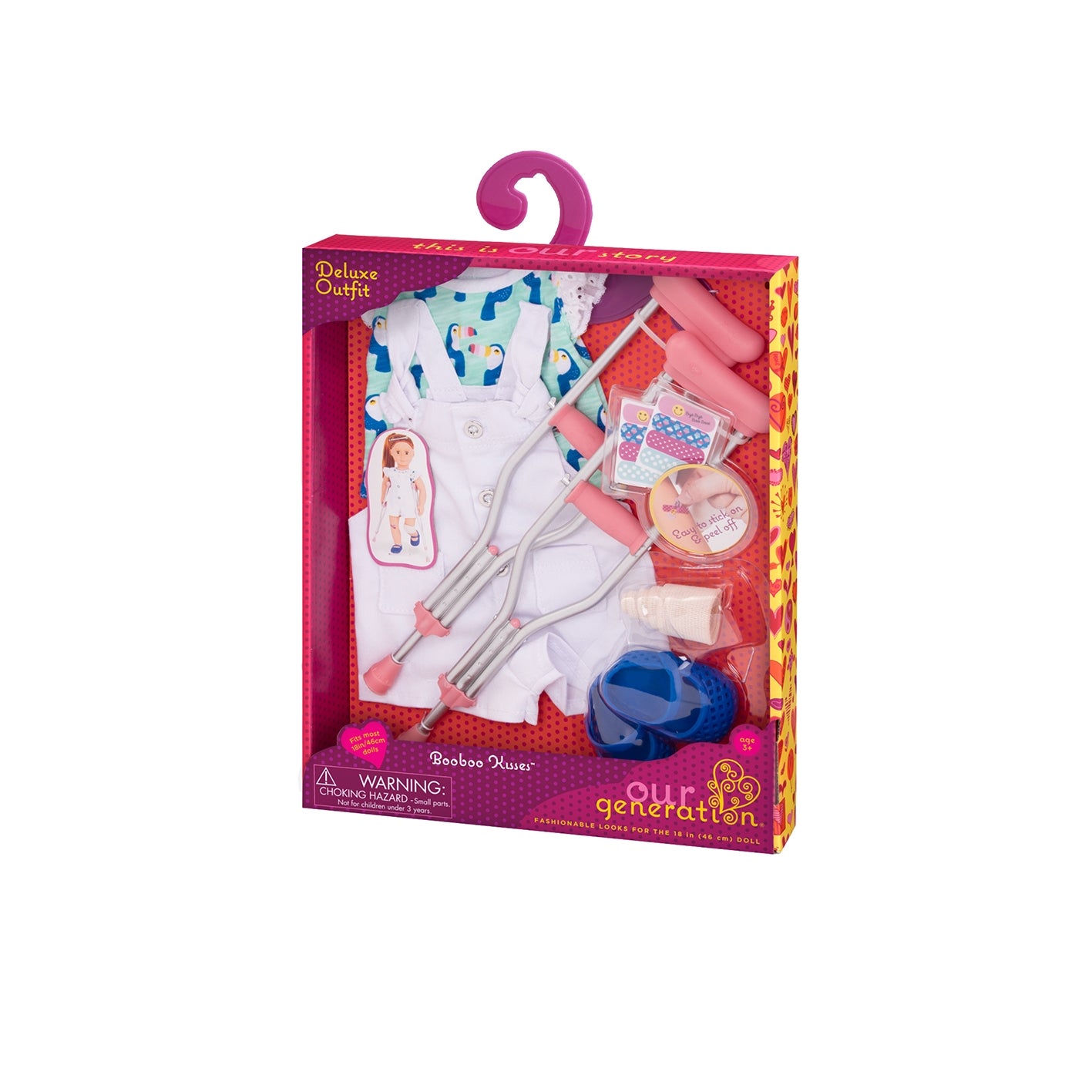 Tenue Deluxe Ensemble béquilles - Our Generation