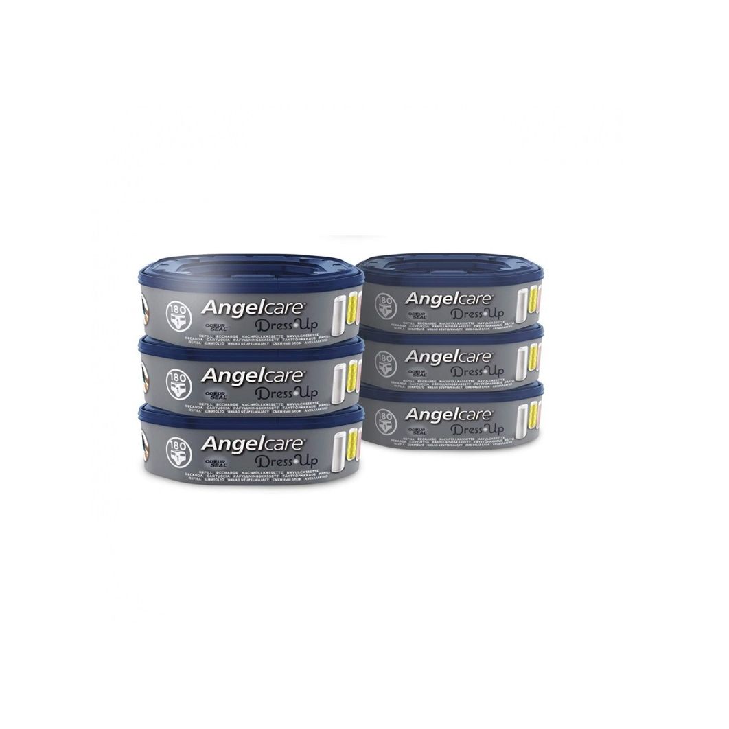 Angelcare Dress Up Recharges Octogonales pour Bac Lot de : 6