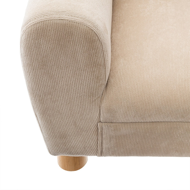 Fauteuil Enfant avec Oreilles d'Ours Beige - Atmosphera For Kids