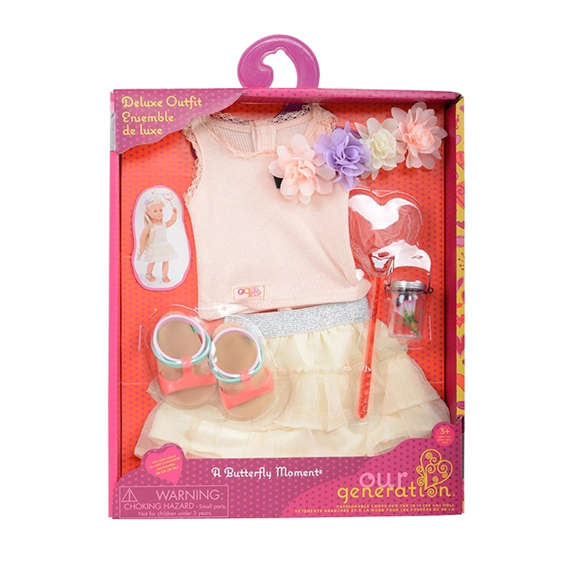 Tenue Deluxe Ensemble jupe et papillons - Our Generation