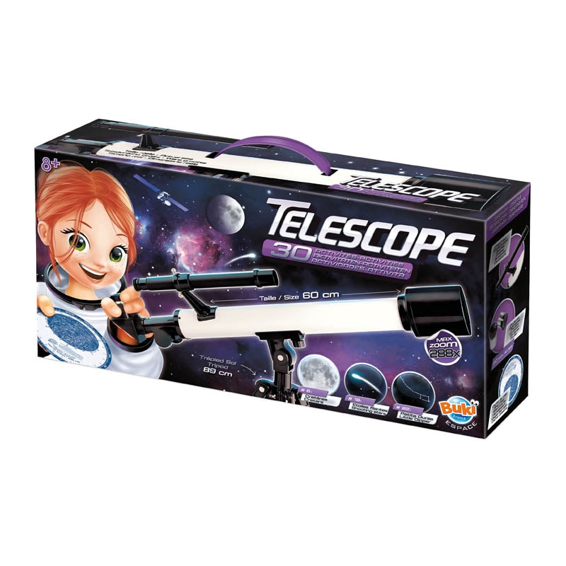Téléscope 30 activités 8+ - Buki