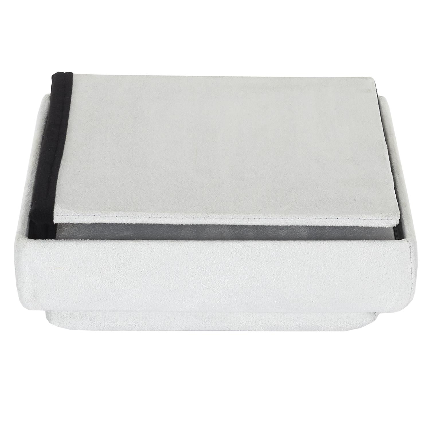 Coffre pouf pliable brique Gris - Home Deco Kids