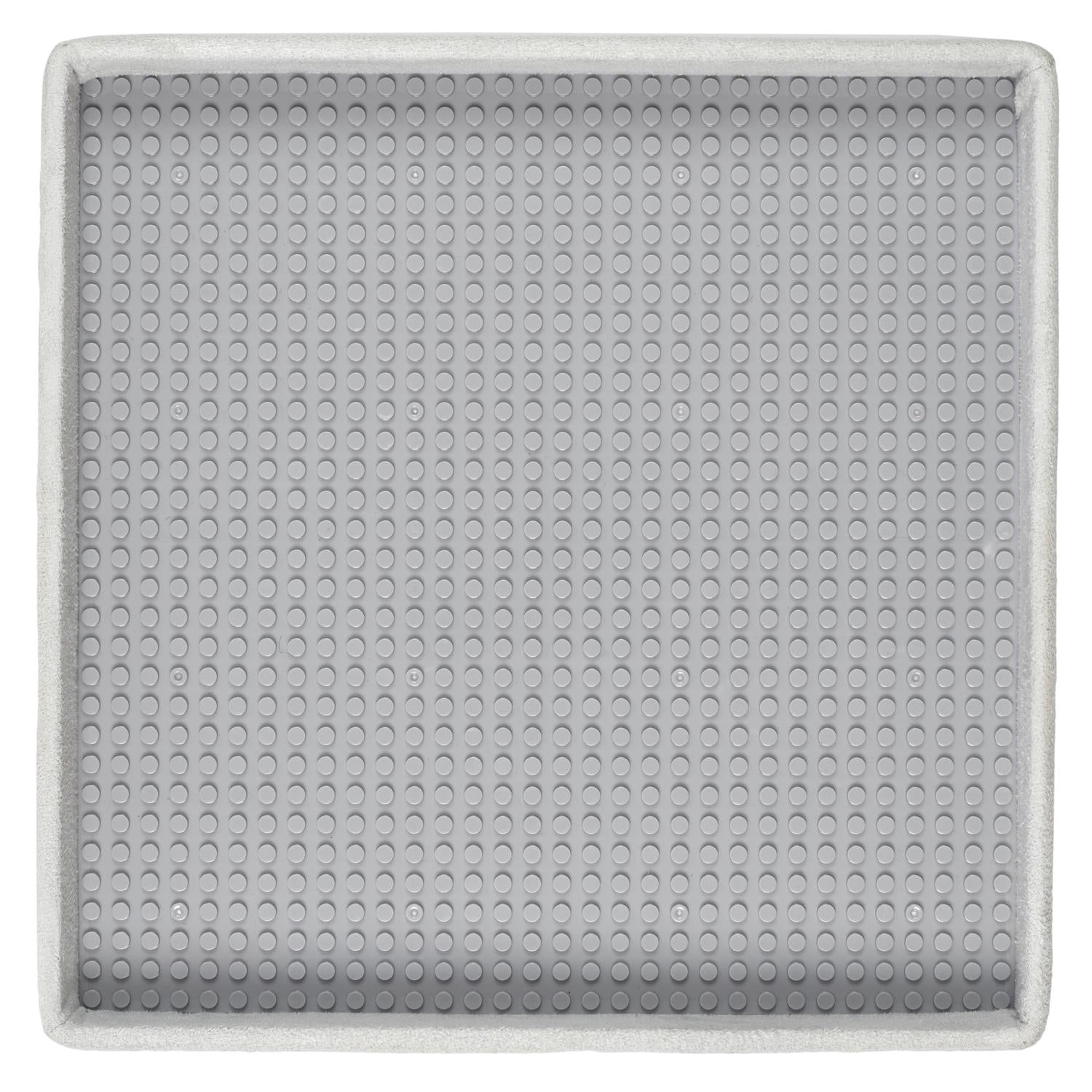 Coffre pouf pliable brique Gris - Home Deco Kids