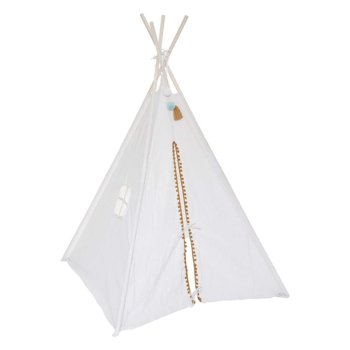 Tipi enfant Wapi fenêtre Blanc - Atmosphera For Kids