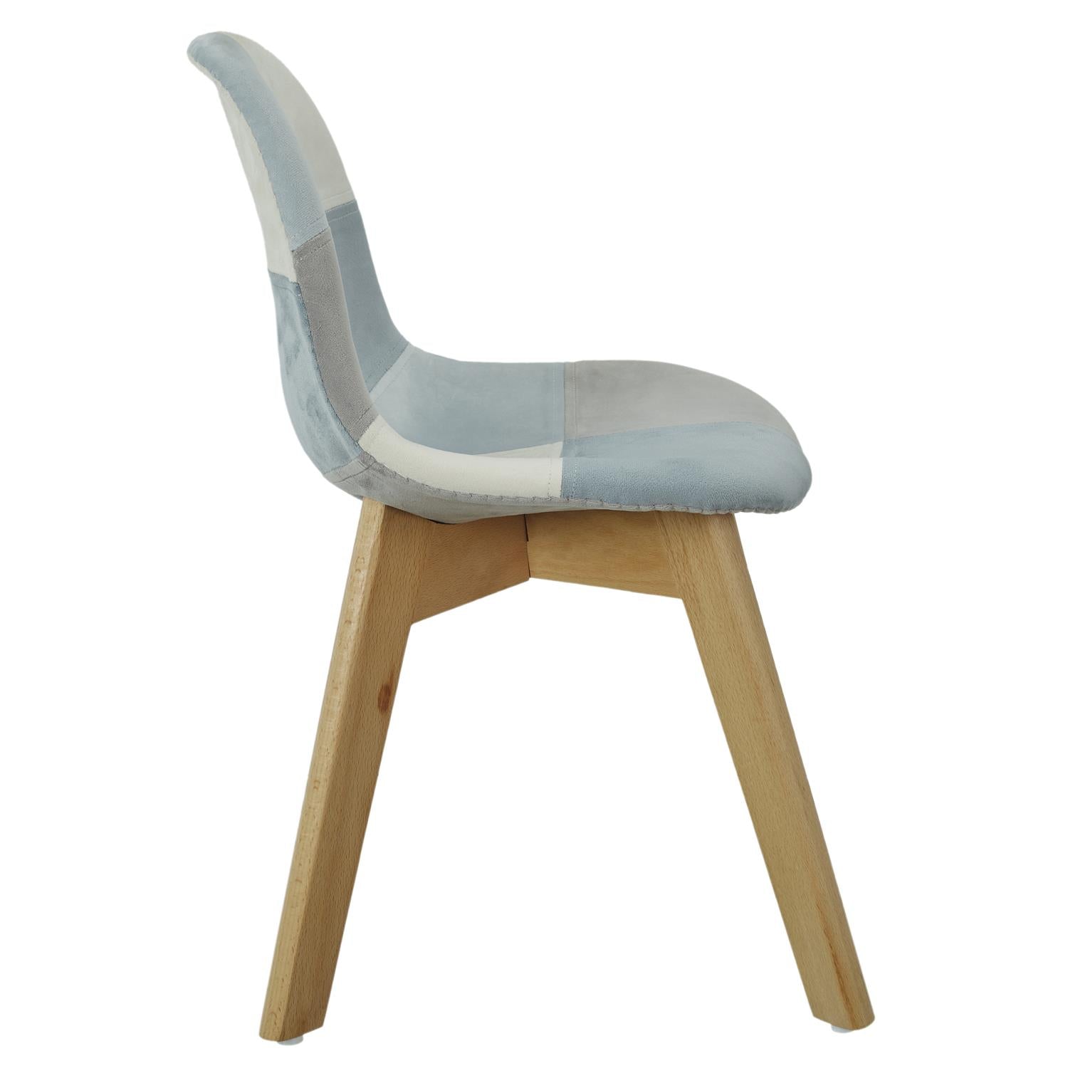 Lot De 2 Chaises Enfant Leonie Bleu - Home Deco Kids