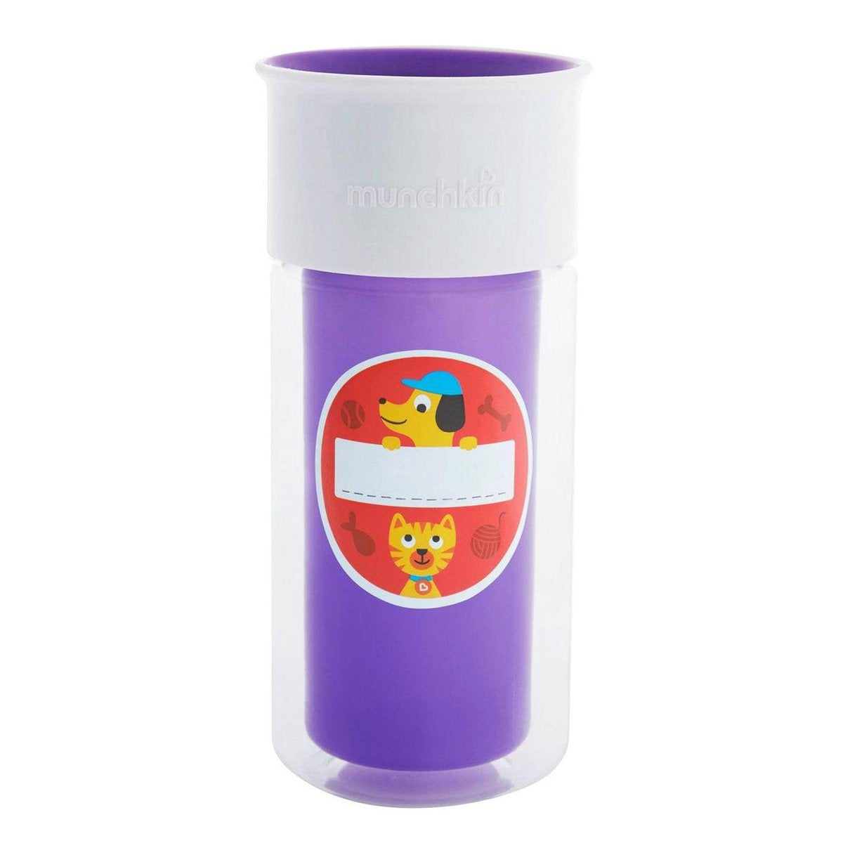 Tasse d’Apprentissage Personnalisable Violet - Munchkin