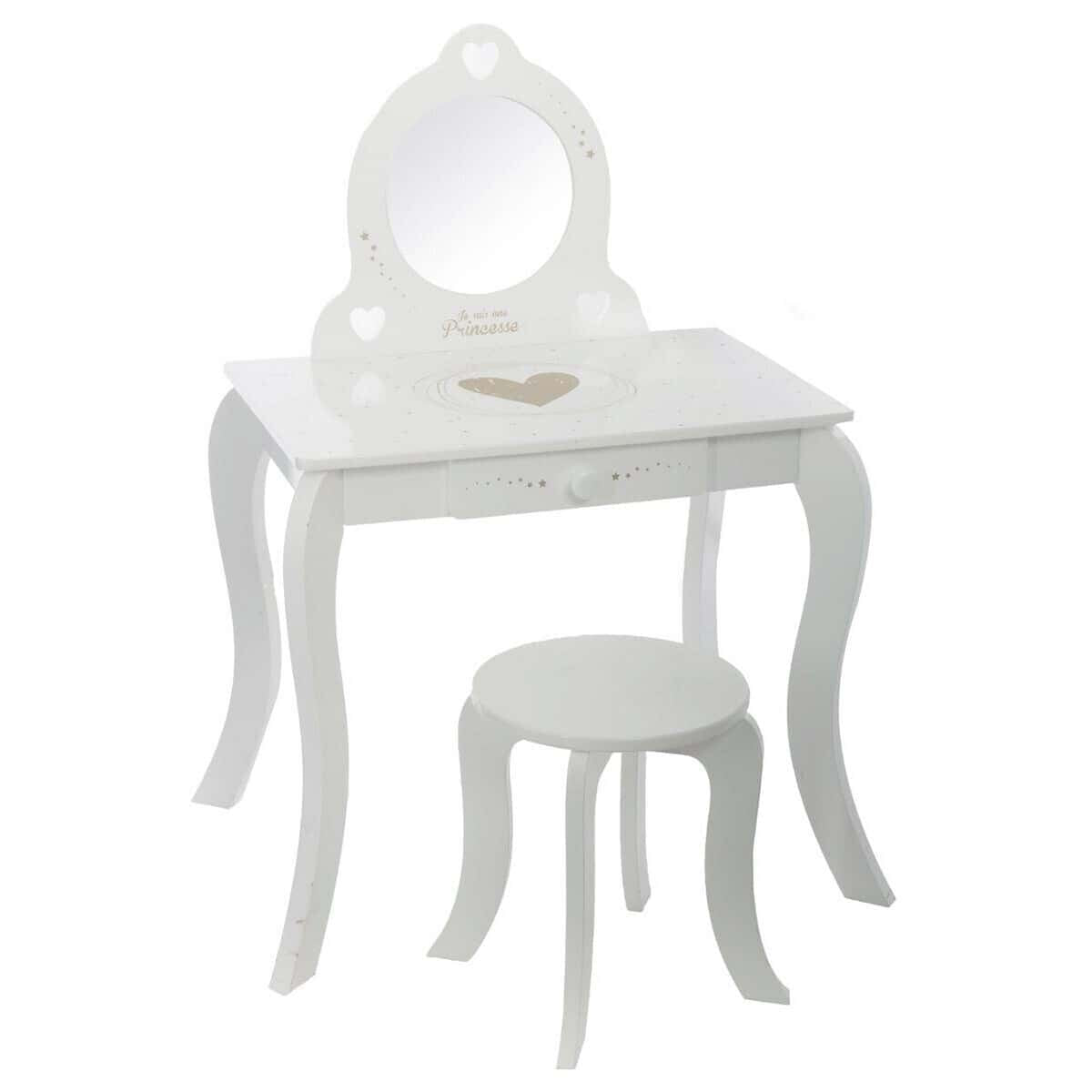 Banc coffre à jouets avec coiffeuse - Atmosphera For Kids