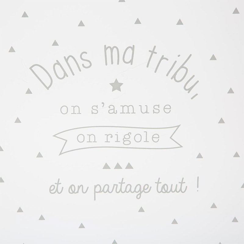 Coffre à jouets enfant Gris - Atmosphera For Kids