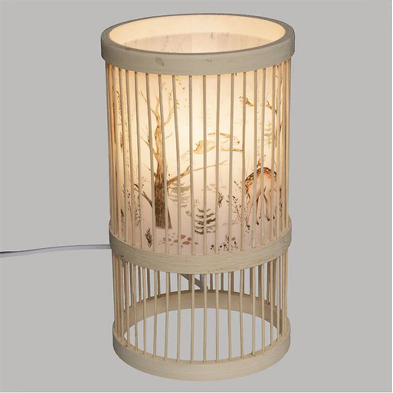 Lampe enfant en bambou Forêt - Atmosphera