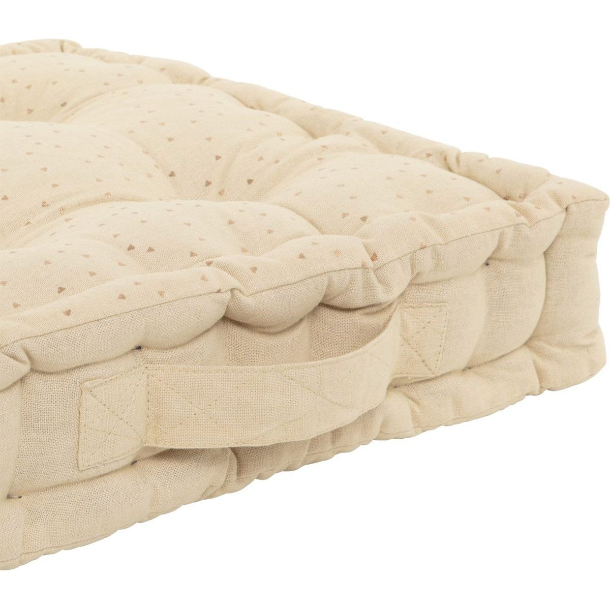 Coussin de sol enfant Berlingot Beige - Atmosphera For Kids