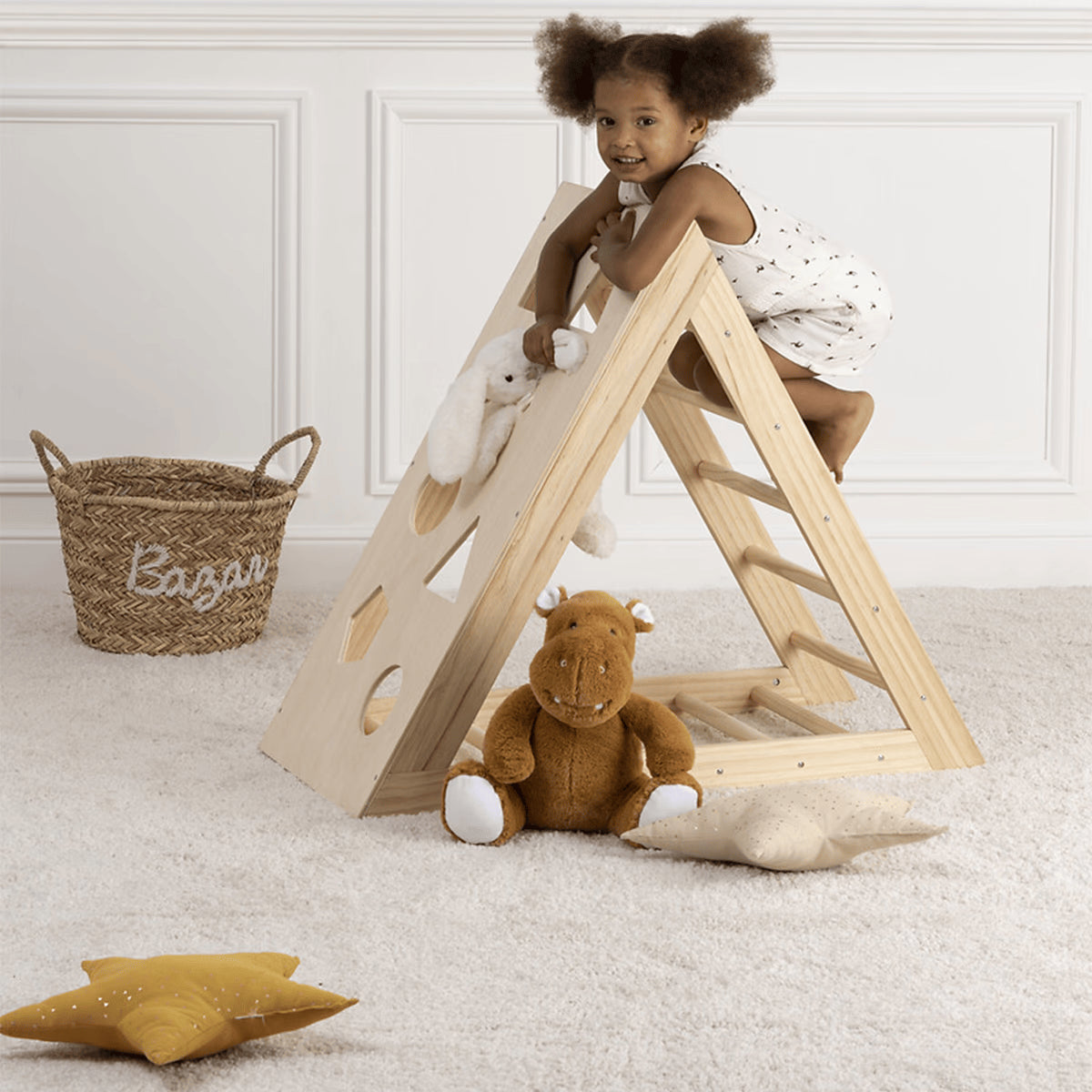 Jeu d'escalade triangle - Atmosphera For Kids