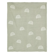 Couverture trico bébé Vert - Atmosphera For Kids