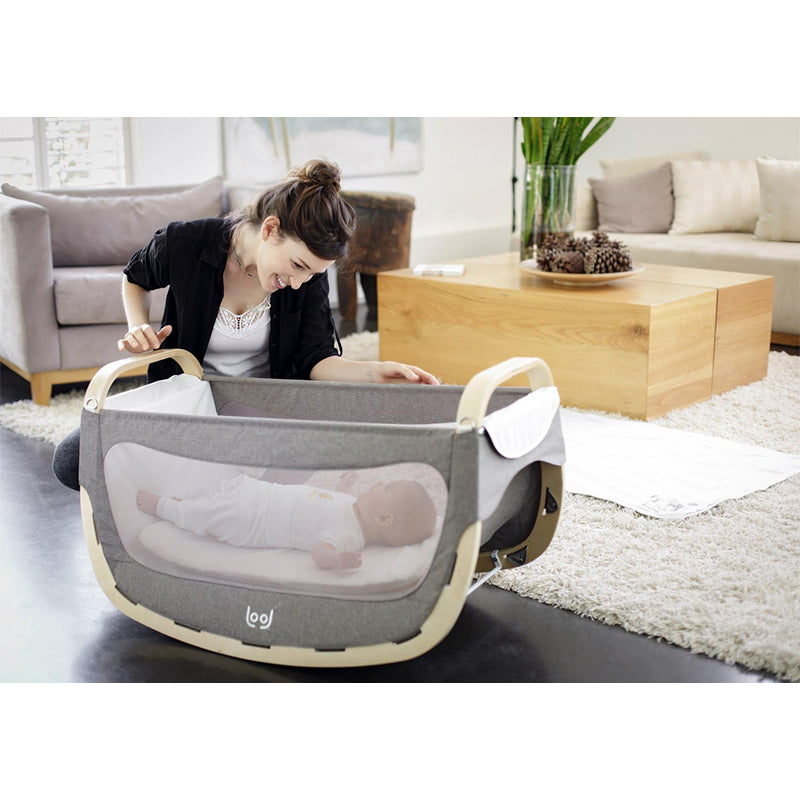 Berceau pour bébé 0-6 mois 3-en-1 - Amazonas